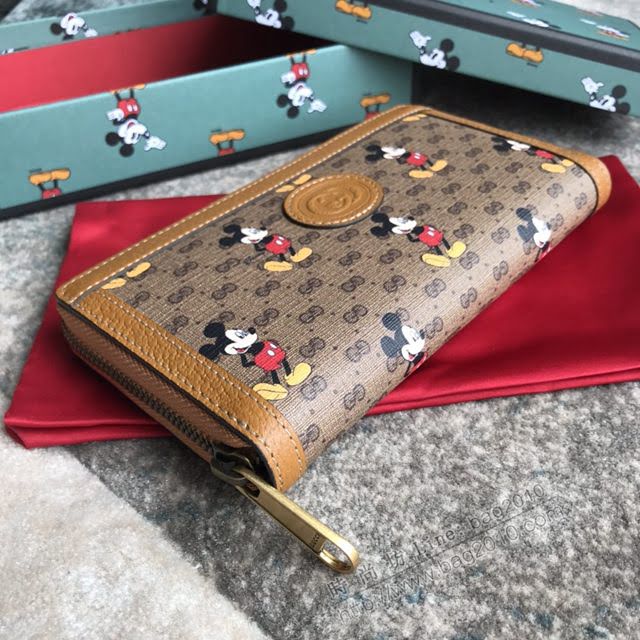 Gucci包 古馳新款女包 原廠皮 古銅五金 Gucci新款米奇桶包 602691米奇  gdj1069